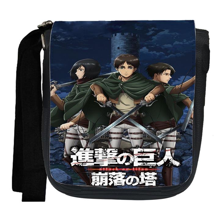 کیف دوشی مدل انیمه Attack on Titan حمله به تایتان dt16